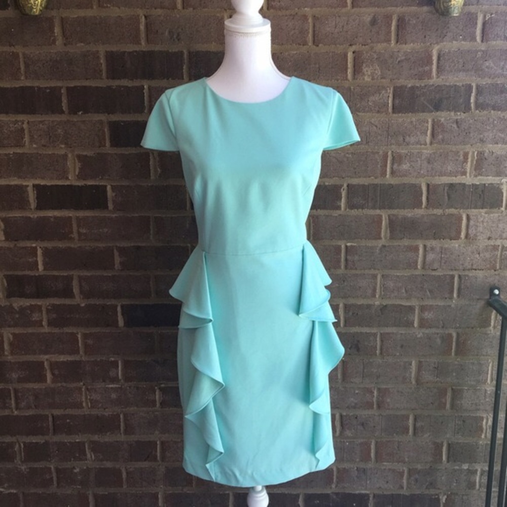 Mint Badgley Mischka Dress